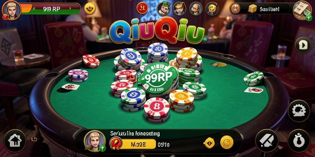 Screenshot gameplay QiuQiu yang menarik dari 99RP.