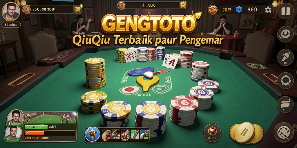 Tampilan menarik dari gameplay GENGTOTO QiuQiu.