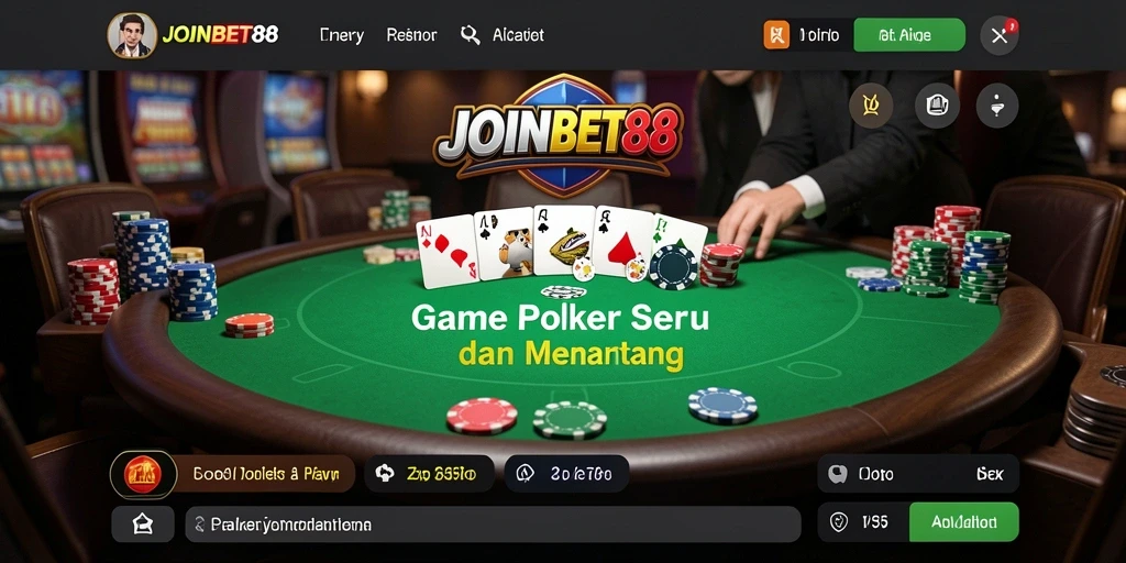 Tampilan gameplay seru di JOINBET88 dengan pemain berbagai level.