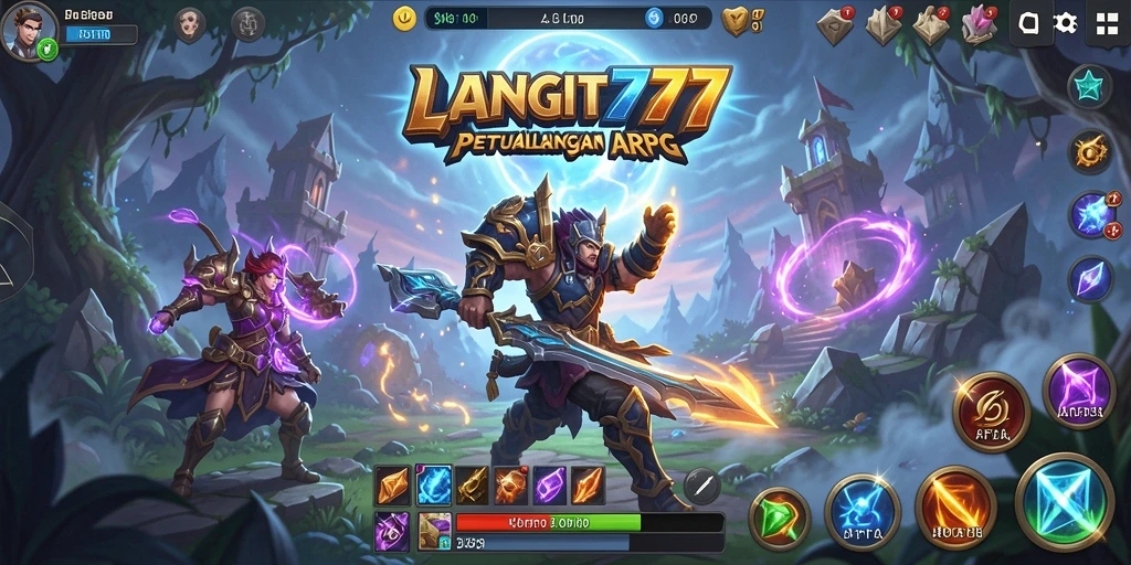 Screenshot gameplay LANGIT777 yang menarik dan penuh aksi.