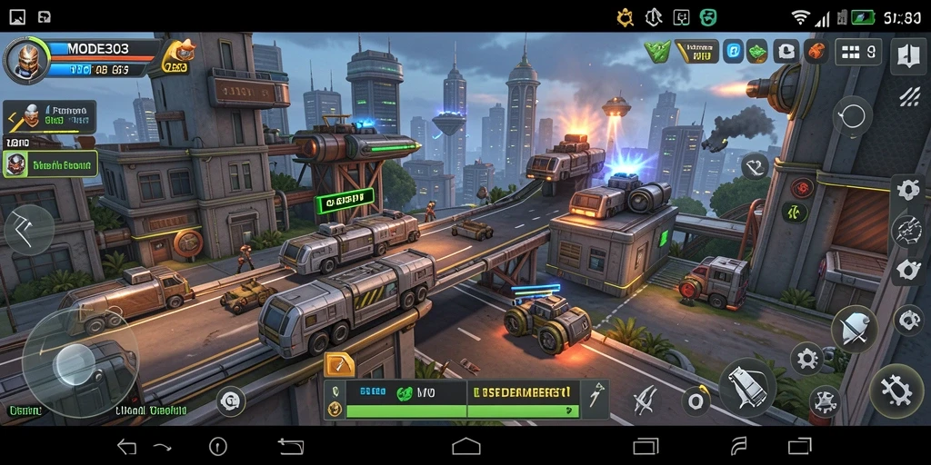 Gameplay menarik dengan elemen strategi dan pertempuran.