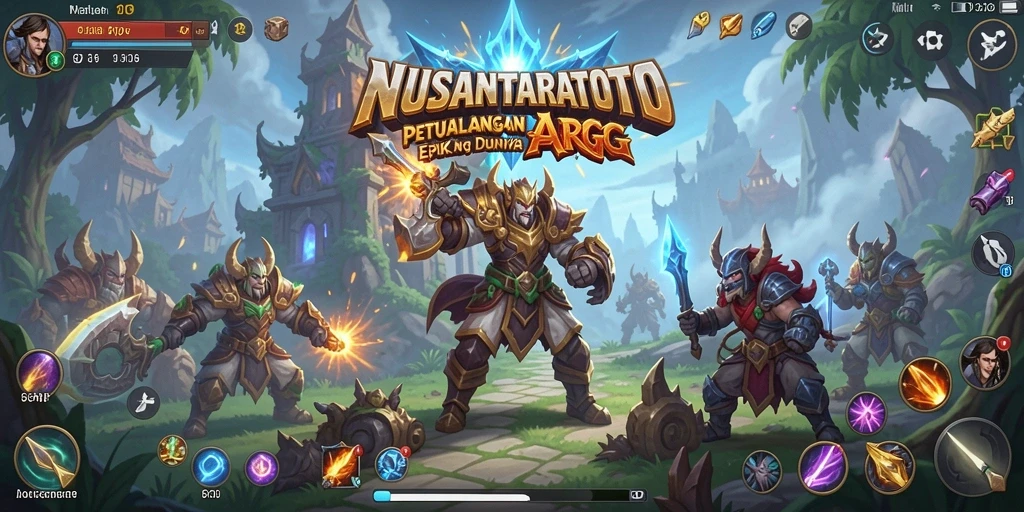 Tangkapan layar gameplay NUSANTARATOTO yang menampilkan aksi seru dalam pertarungan.