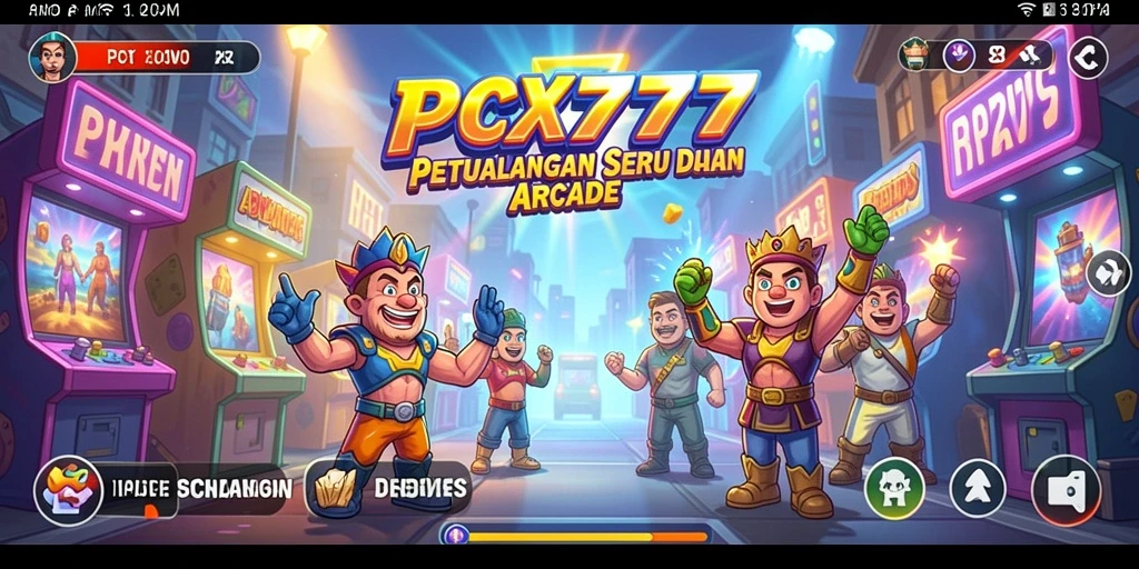 Tangkapan layar gameplay PCX777 yang memukau dan seru.