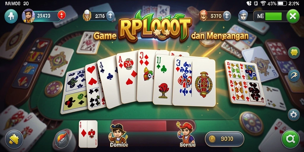 Tampilan gameplay RPLOOT yang seru dan interaktif.