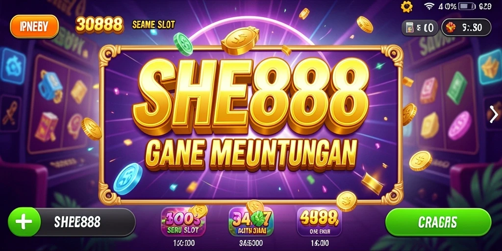 Tampilan menarik dari gameplay SHE888 yang seru dan interaktif.