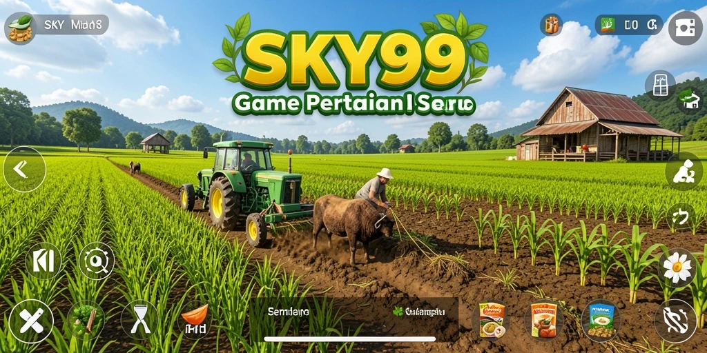 Tampilan gameplay SKY99 dengan penuh warna dan grafis menarik.