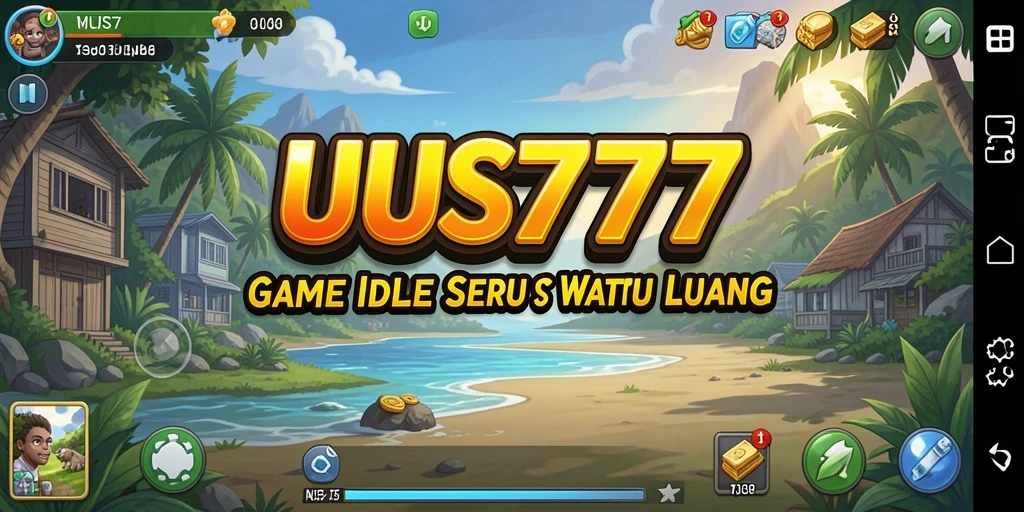 Screenshot utama UUS777 menampilkan gameplay Idle yang menarik dan imersif.