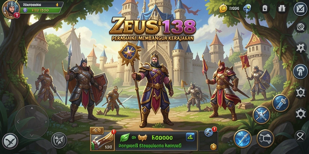Tangkapan layar dari gameplay <strong>ZEUS138</strong> menampilkan strategi pertempuran nyata.